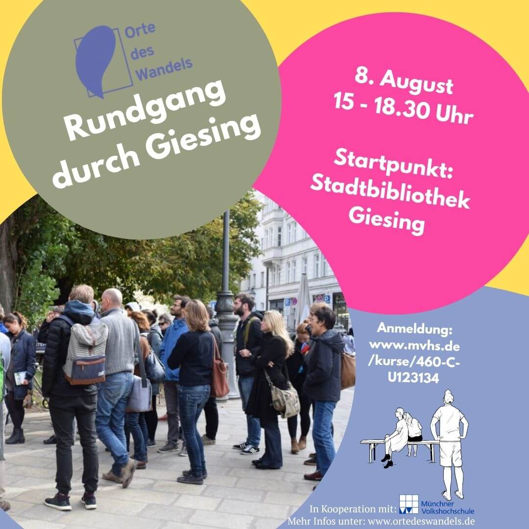 Rundgang "Orte des Wandels" durch Giesing