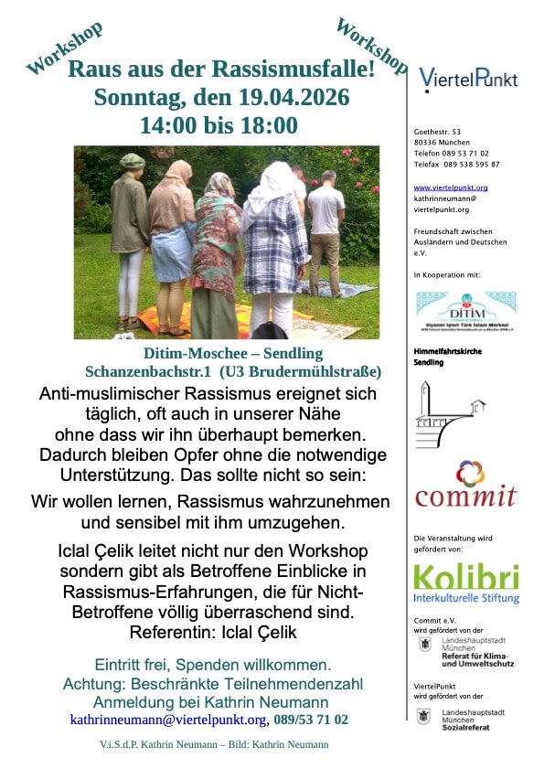 Rassismus erkennen, benennen, bekämpfen!